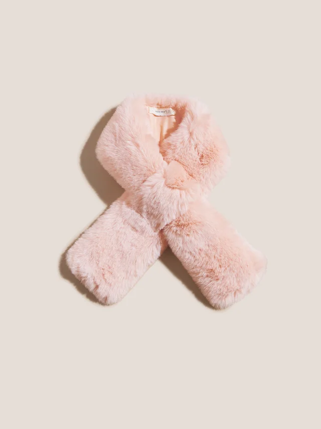 Mini Me Schal aus Kunstpelz