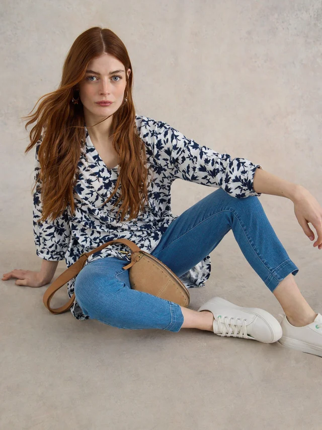 Janey Gekürzte Jegging