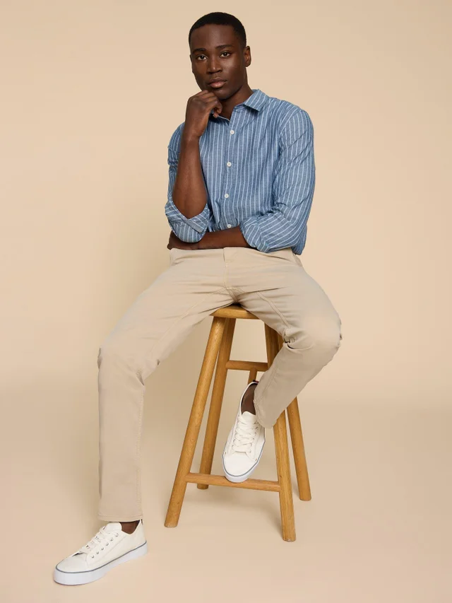 Pantalon Chino Sutton En Coton Biologique