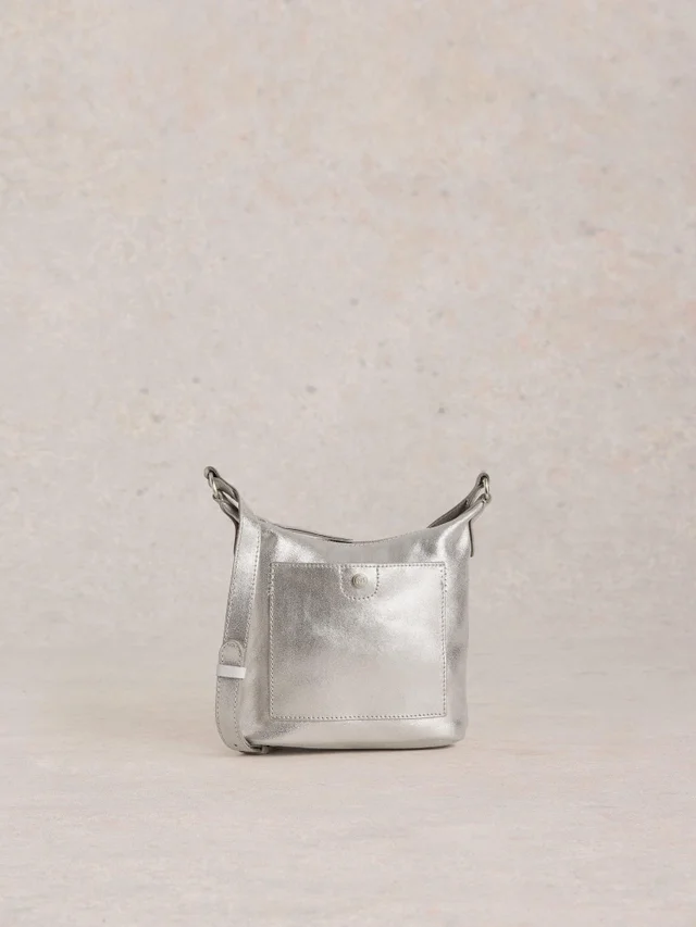 Mini Fern Crossbody-Tasche aus Leder