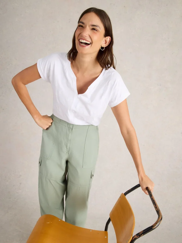 Besticktes T-Shirt Nelly