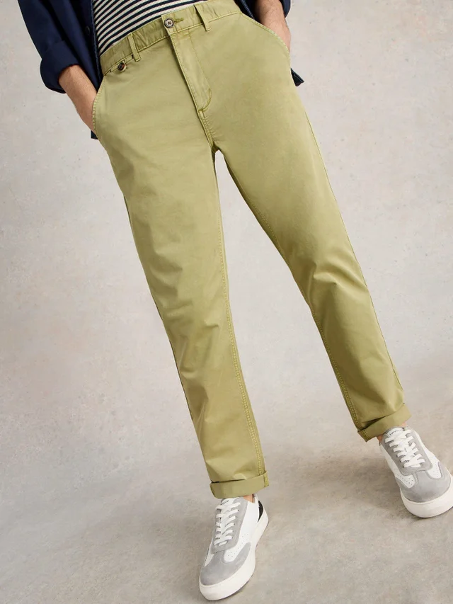 Pantalon Chino Sutton En Coton Biologique