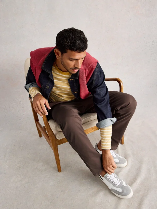 Pantalon Chino Sutton En Coton Biologique