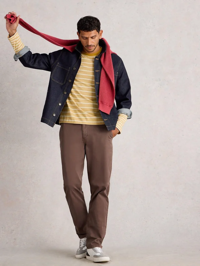 Pantalon Chino Sutton En Coton Biologique