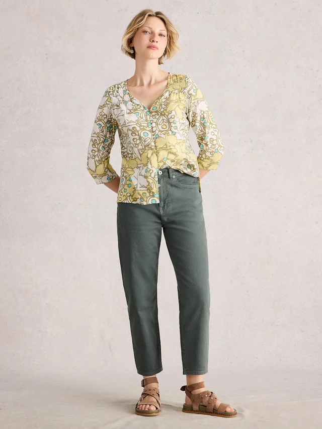 Schmal zulaufende Jeans Tilly