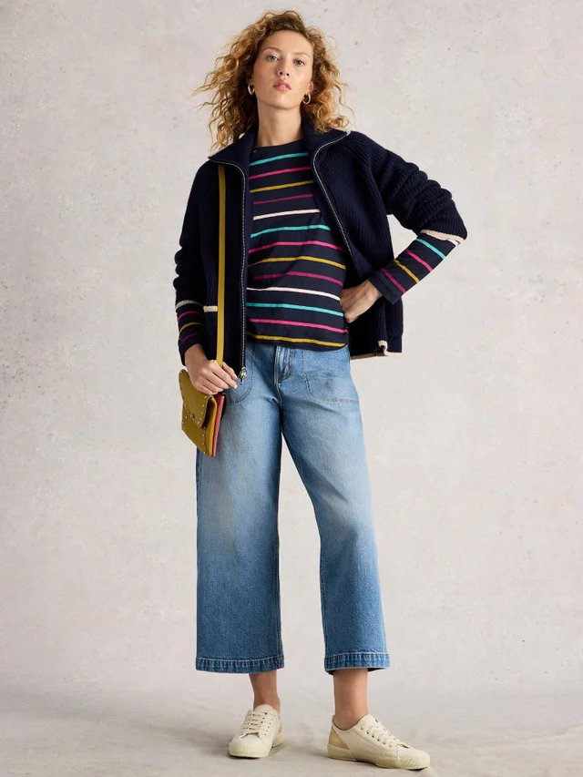 Gestreiftes Langarmshirt Clara