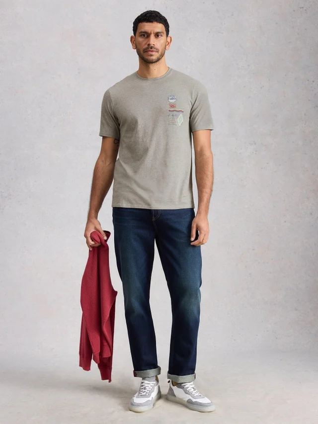 T-Shirt Horsham mit Grafik