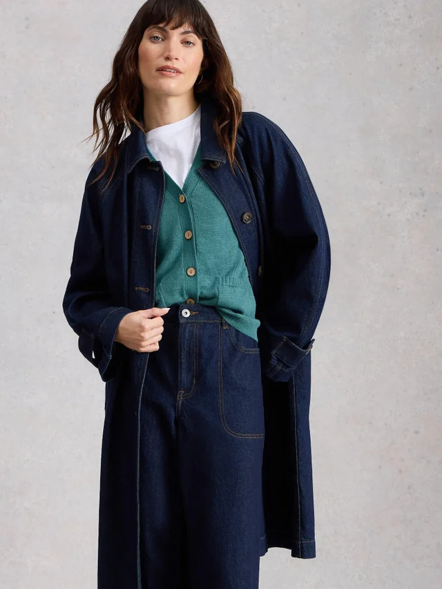 Cardigan Nova aus Leinenmischung