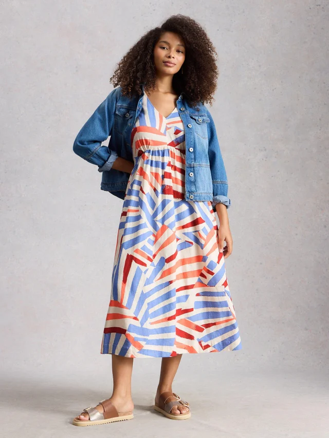 Midikleid Lucy aus Leinenmischung