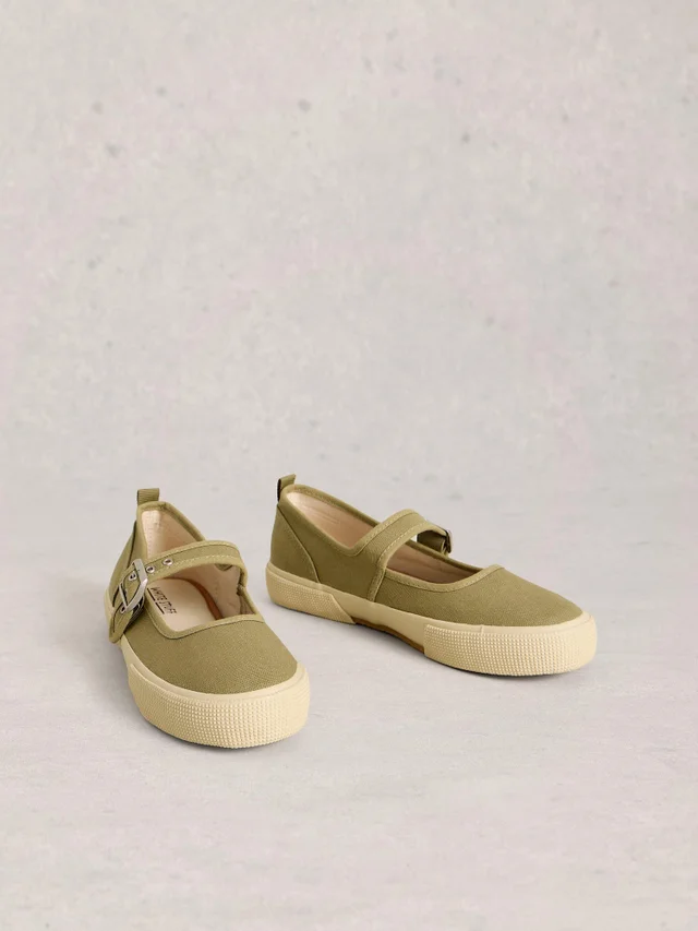 Mary Jane Stoffturnschuhe Pippa