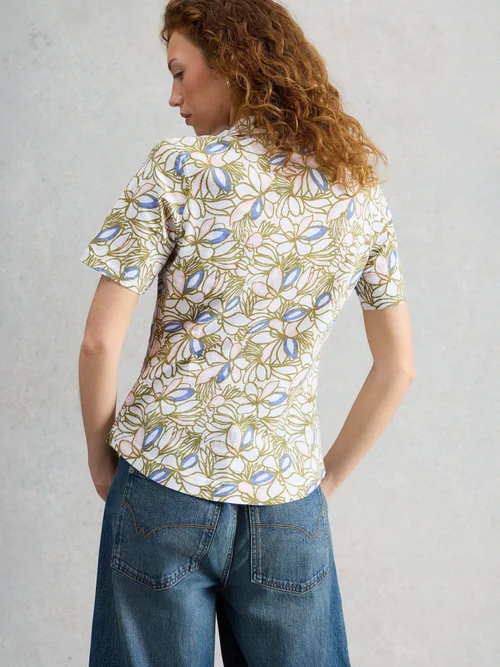 Kurzarmbluse Annie - Green Mlt - 52 Bild 4