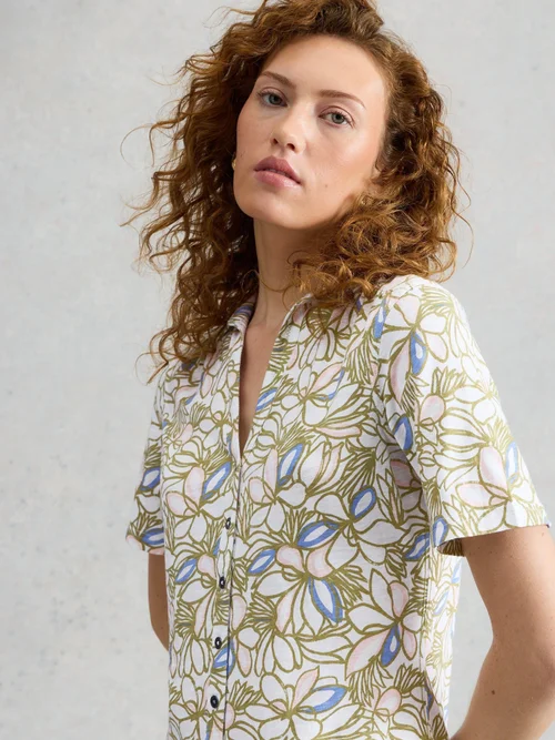 Kurzarmbluse Annie - Green Mlt - 52 Bild 1