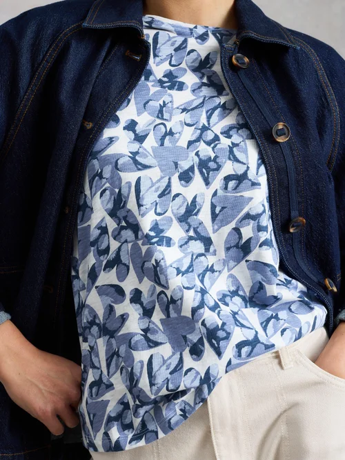 T-Shirt Abbie - Blue Mlt - 52 Bild 3