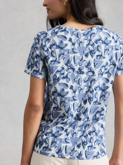 T-Shirt Abbie - Blue Mlt - 52 Bild 4