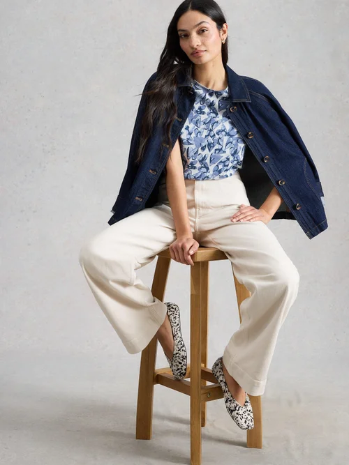 T-Shirt Abbie - Blue Mlt - 52 Bild 1