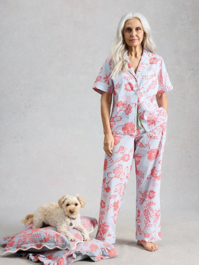 Kurzarmpyjamatop Nina