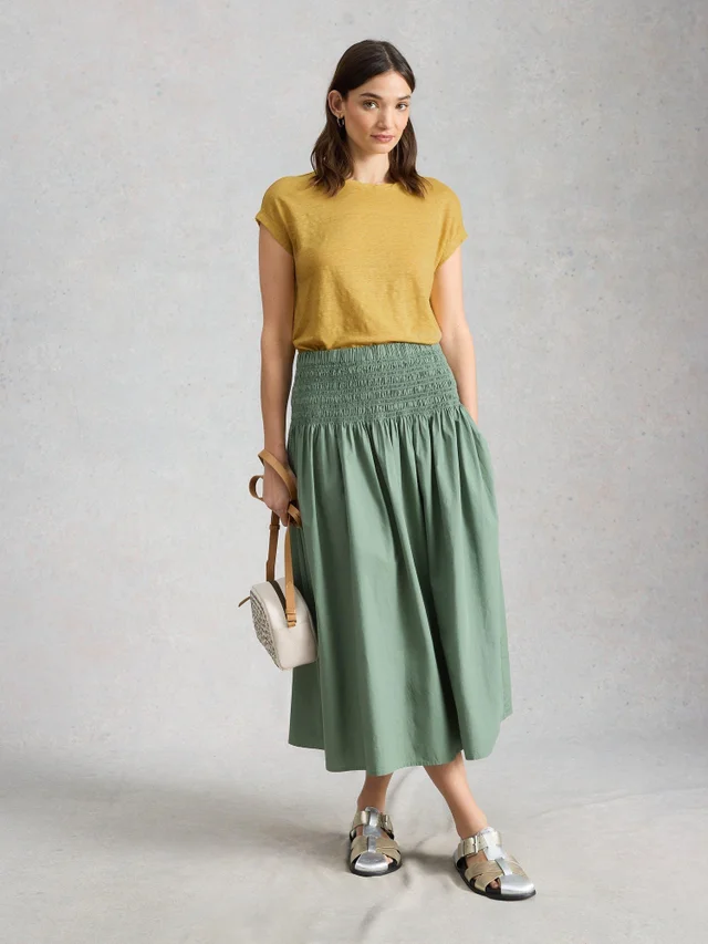 Leinen-T-Shirt Rowan